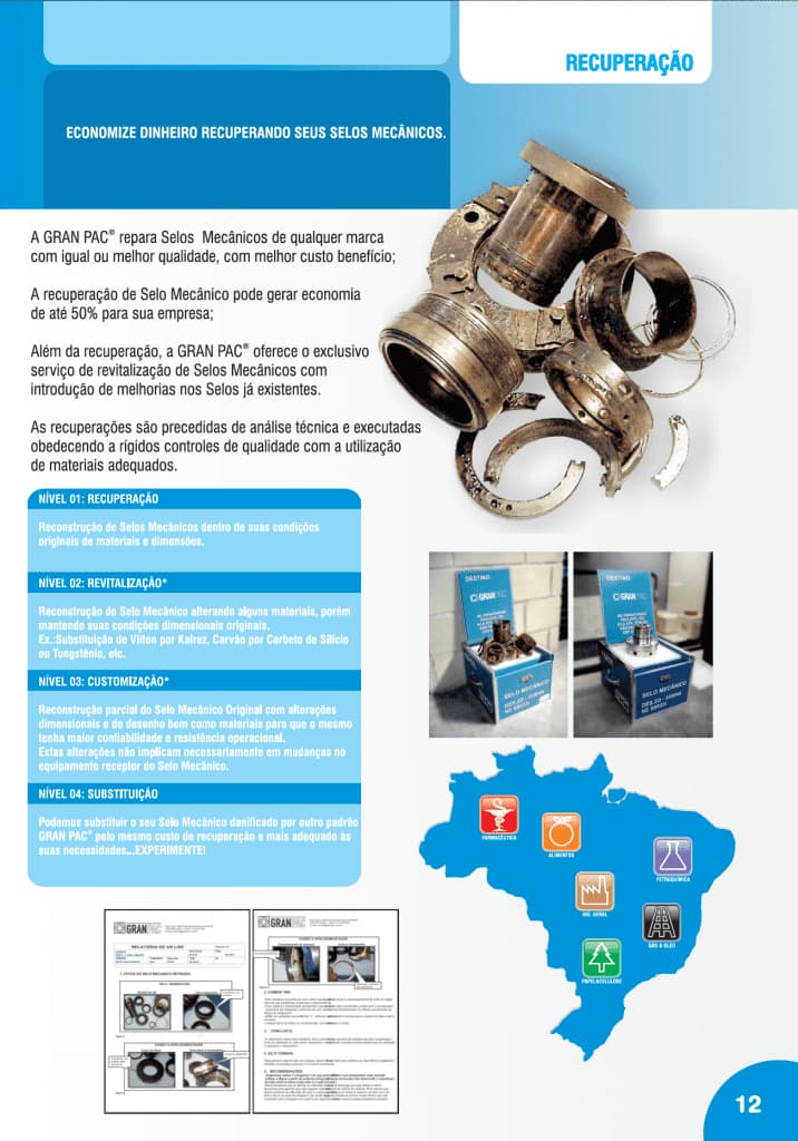 Recuperação de Selos